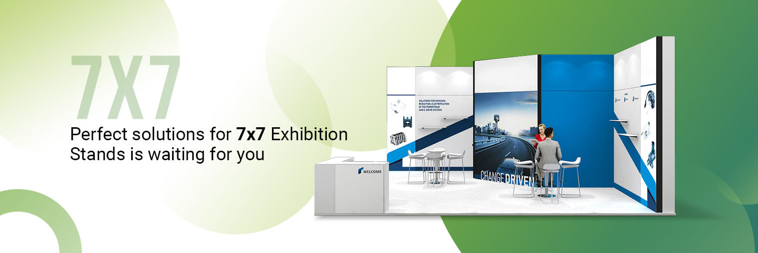 7x7 Exhibition stands