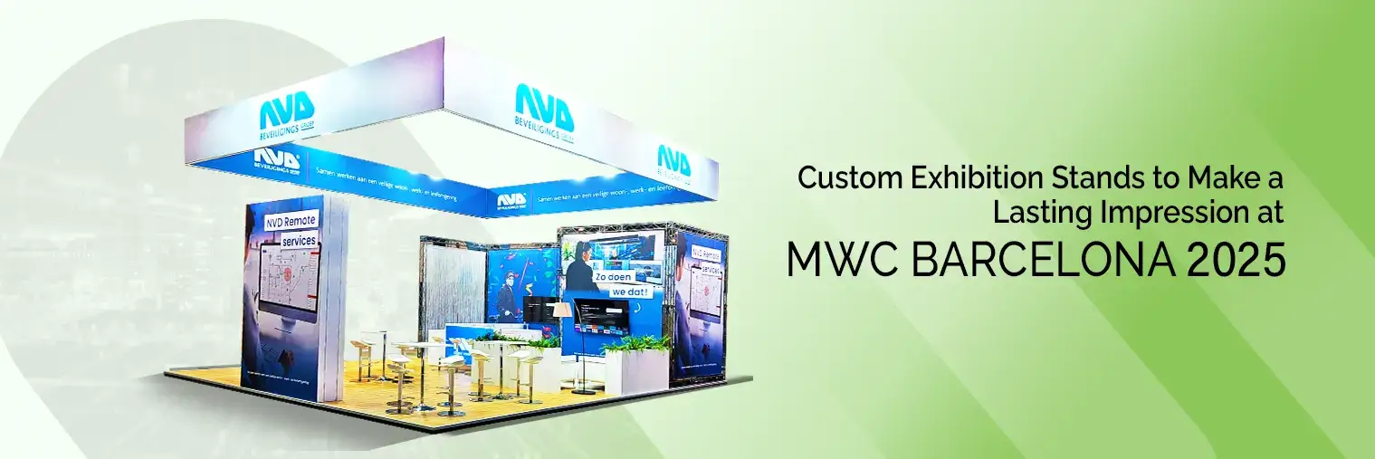 exhibition stand builders for MWC Barcelona 2025