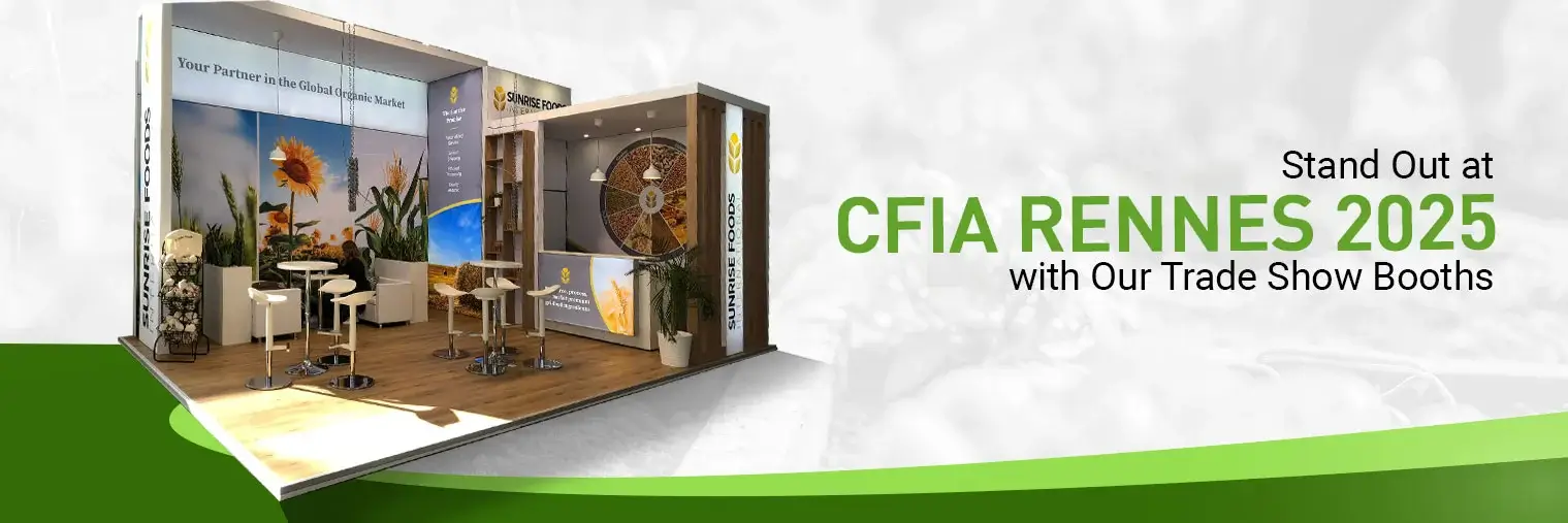 exhibition stand builder for CFIA Rennes 2025