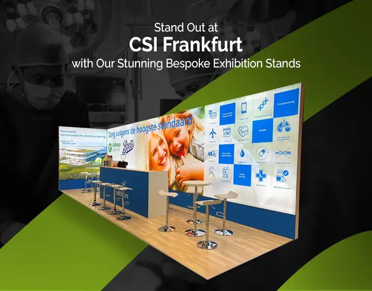 exhibition stand builder for CSI Frankfurt 2025