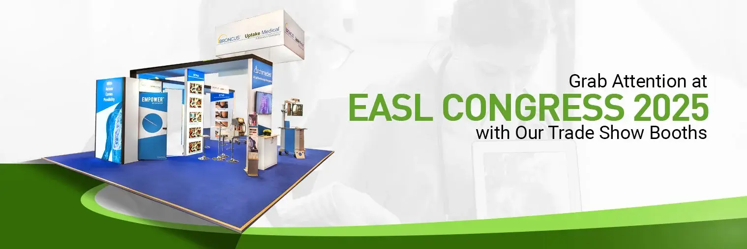 exhibition stand builders for EASL Congress 2025