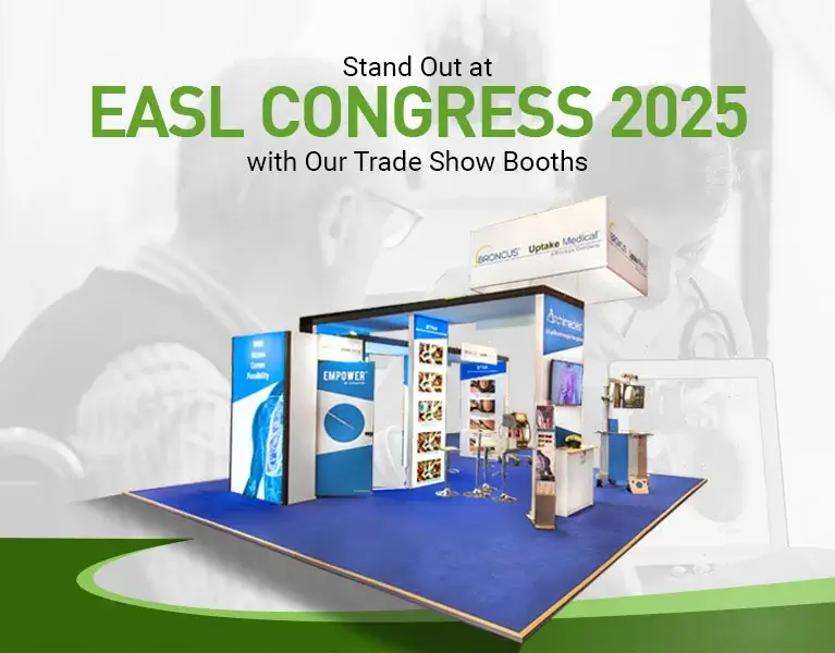 exhibition stand builders for EASL Congress 2025