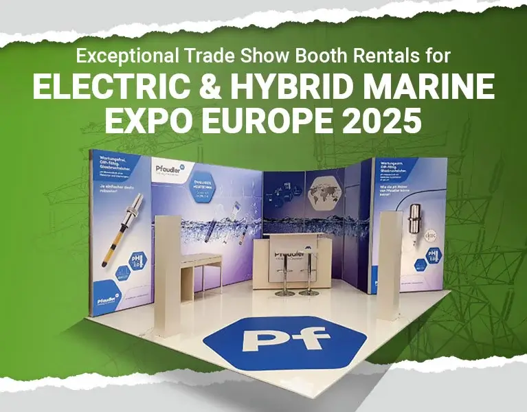 exhibition stand builder for Electric Hybrid Marine Expo Europe 2025