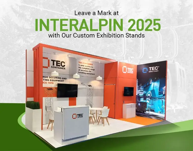 exhibition stand builders for INTERALPIN 2025