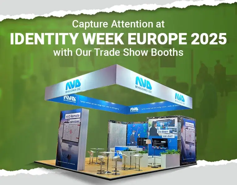 exhibition stand builder for Identity Week Europe 2025