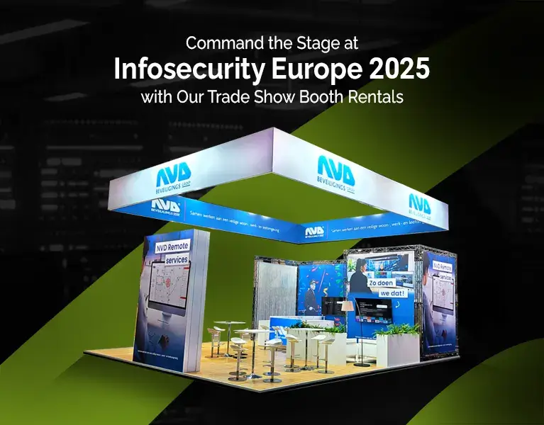 exhibition stand builder for Infosecurity Europe 2025