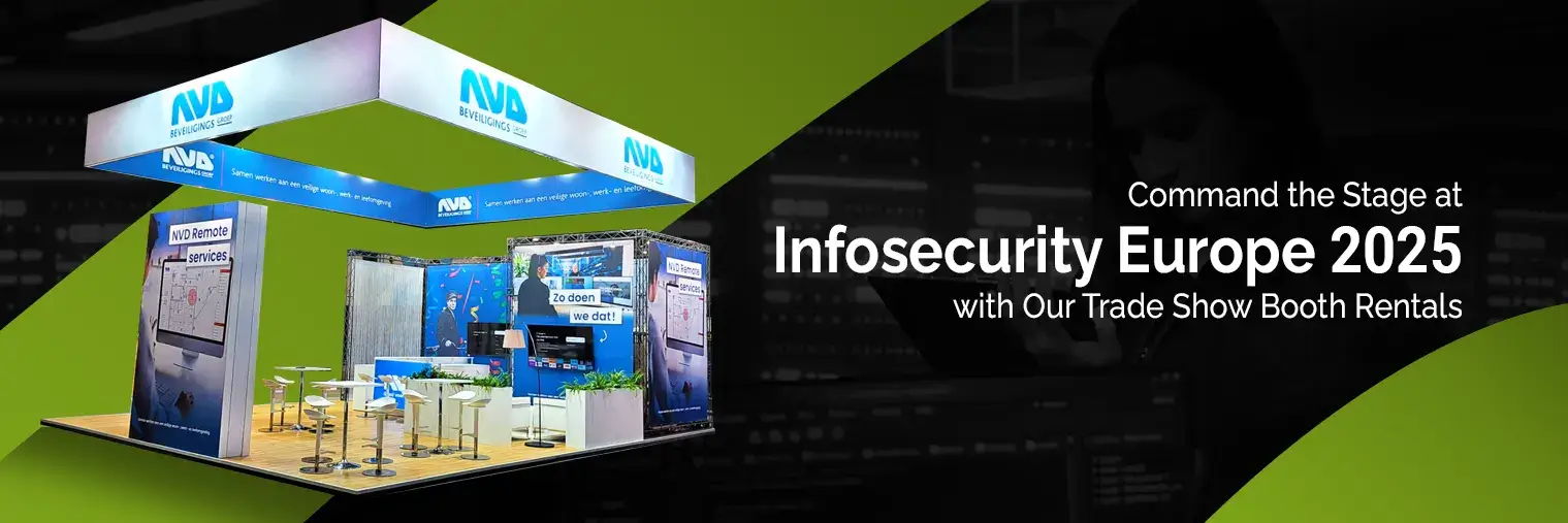 exhibition stand builder for Infosecurity Europe 2025