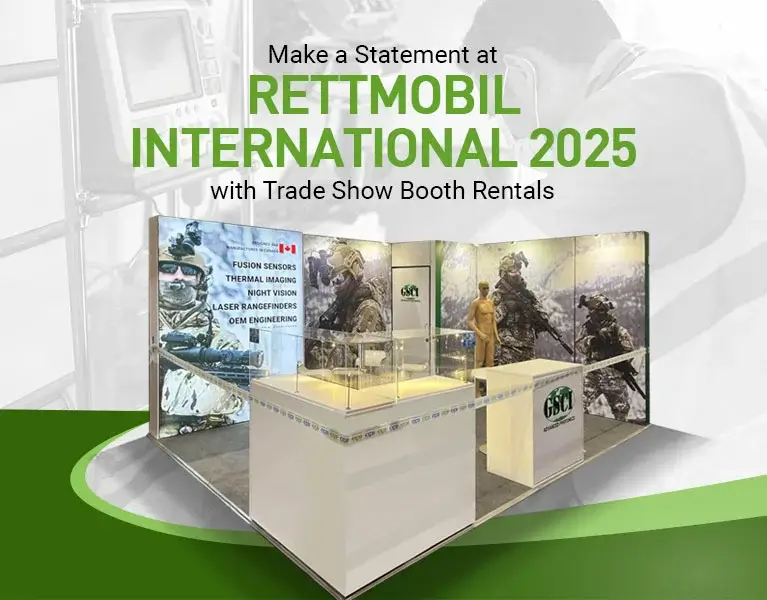 exhibition stand builder for RETTmobil International 2025