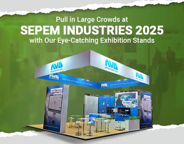 exhibition stand builders for SEPEM Industries 2025