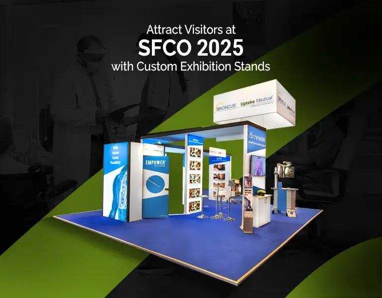 exhibition stand builder for SFCO 2025