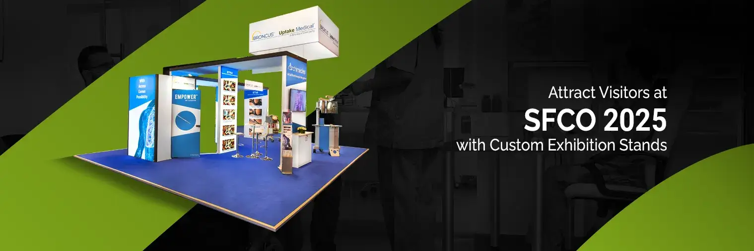 exhibition stand builder for SFCO 2025