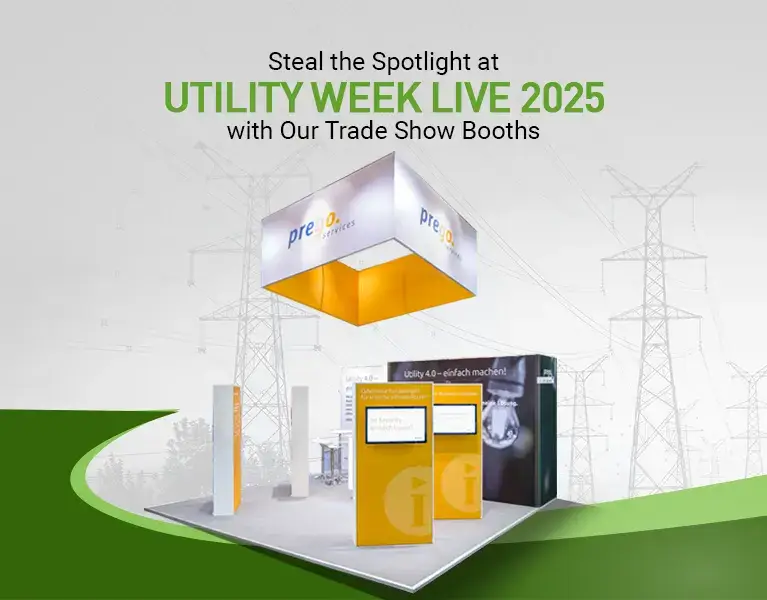 exhibition stand builder for utility week 2025