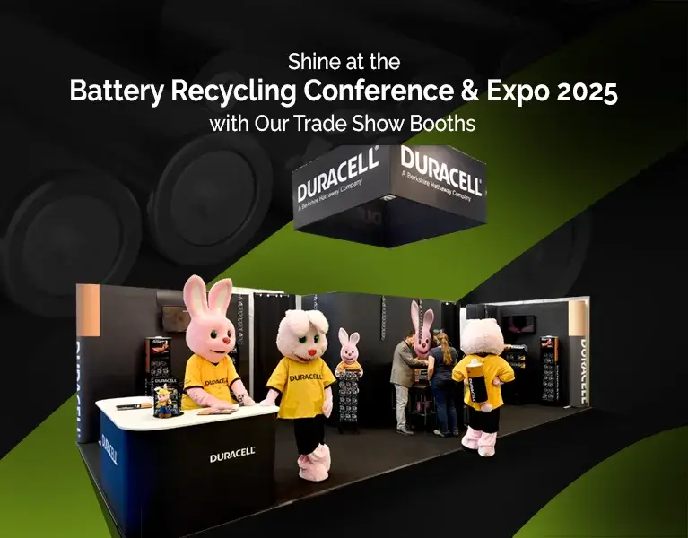 exhibition stand builder for Battery Recycling Conference & Expo 2025