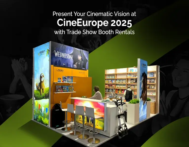 exhibition stand builder for CineEurope 2025