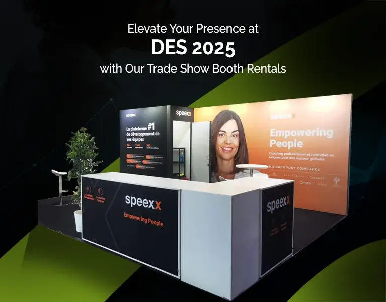 exhibition stand builder for DES 2025