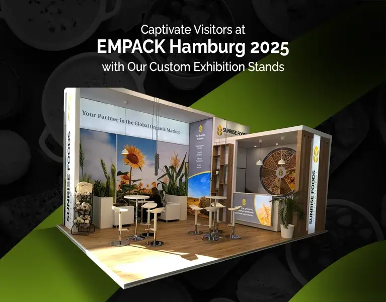 exhibition stand builder for Empack Hamburg 2025