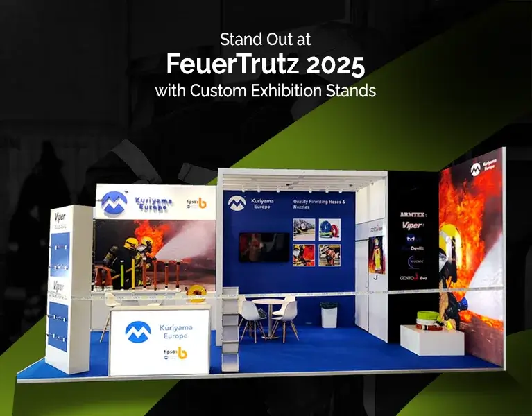 exhibition stand builder for FeuerTrutz 2025