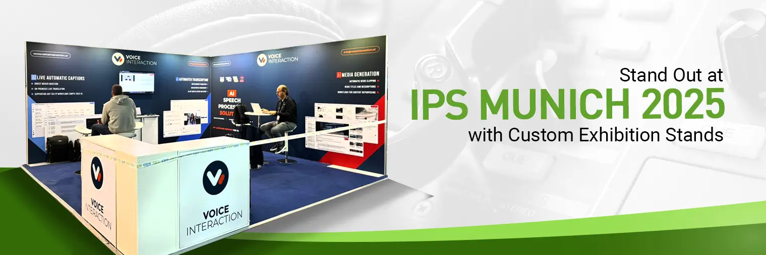 exhibition stand builder for IPS Munich 2025