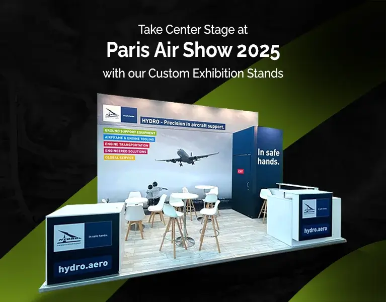 exhibition stand builder for Paris Air Show 2025