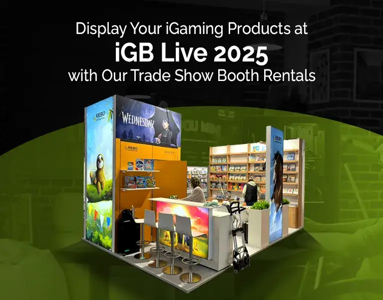 exhibition stand builder for iGB Live 2025